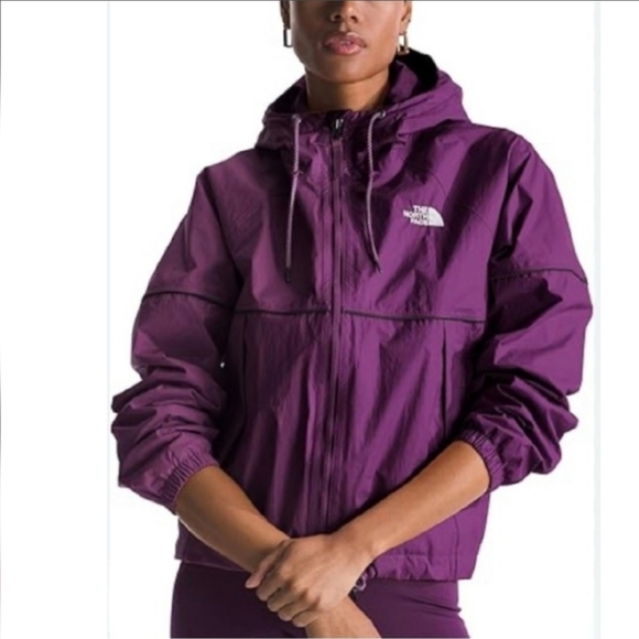 The North Face Jackets & Blazers - The North Face Women's Novelty Antora Rain Windwall DryVent Hoodie Jacket Purple